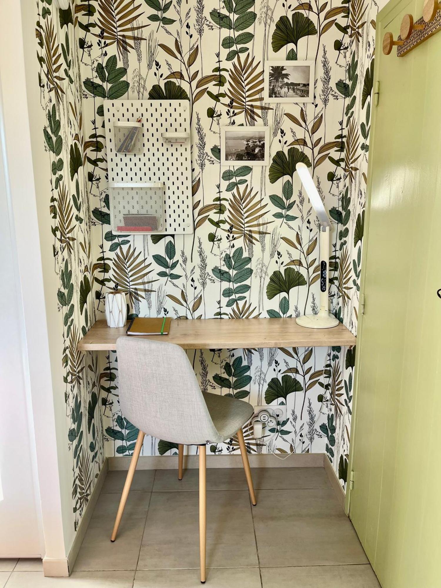 Appartement Deux Pieces Donnant Sur Un Jardin Antibes Esterno foto